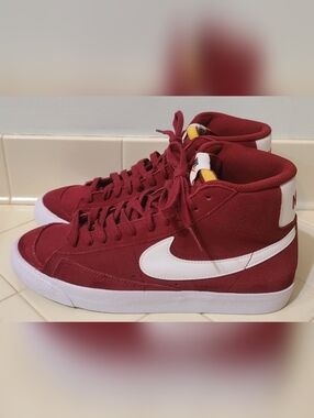 Nike Blazer Mid 77 Team Red Men's Size 9.5